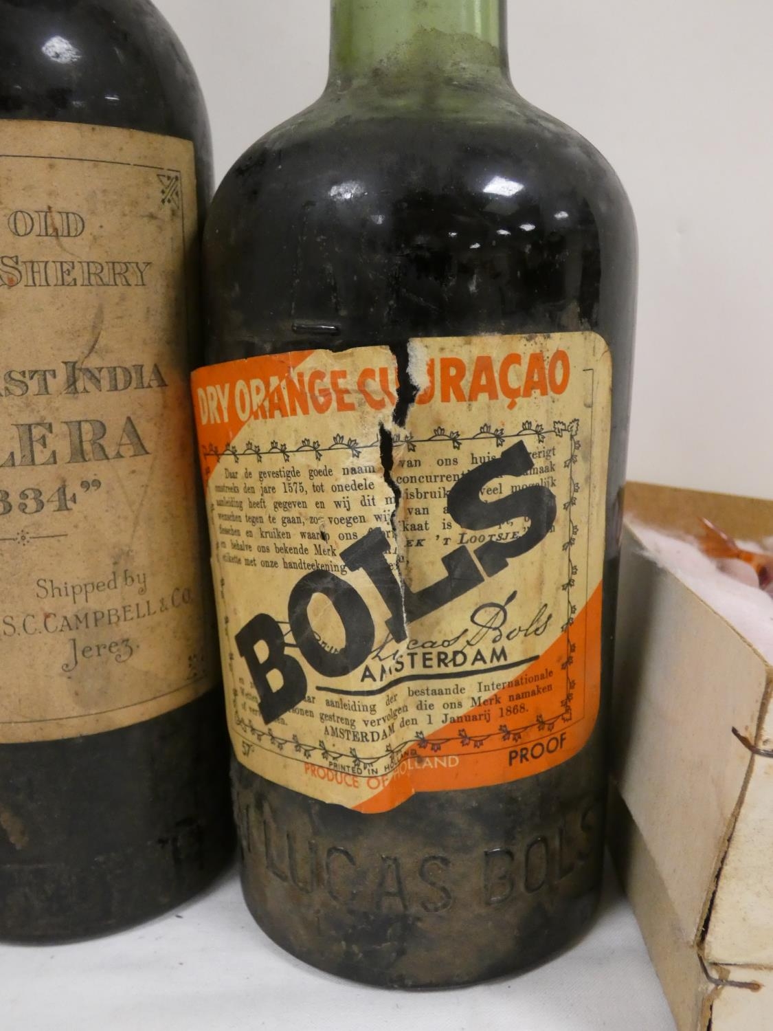 OLD EAST INDIA SOLERA '1834' fine old brown sherry (shipped by C S C Campbell & Co of Jerez), no - Image 3 of 5