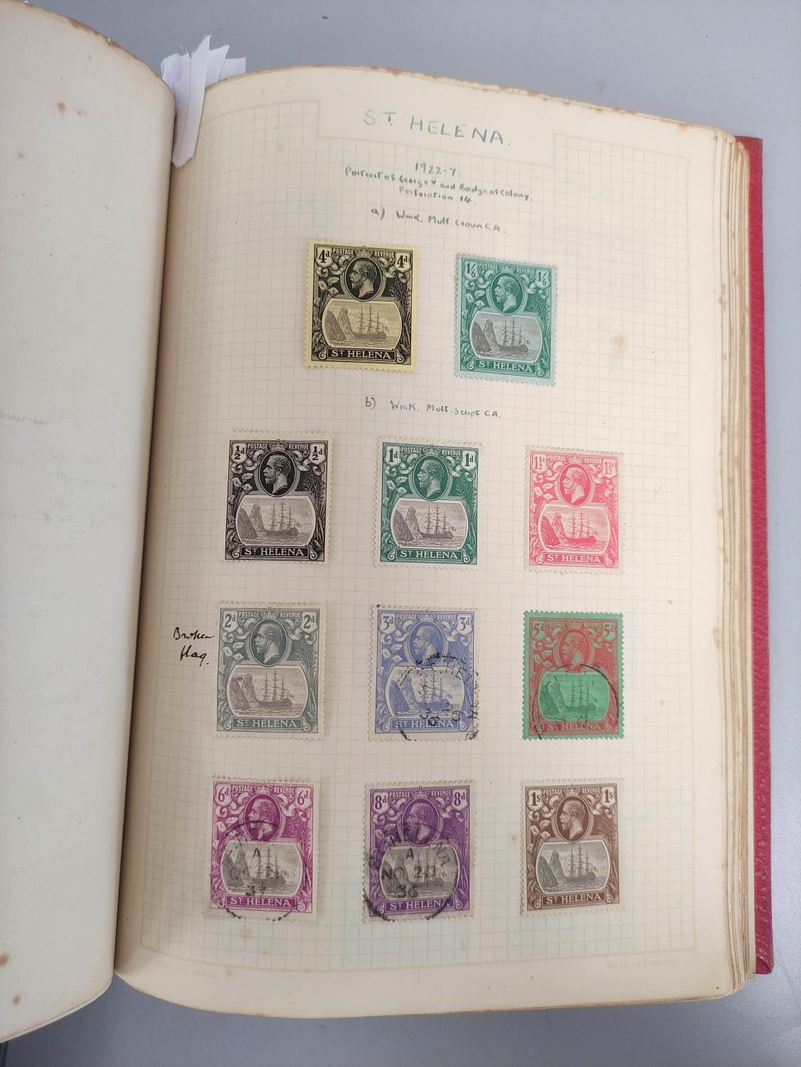 Three postage stamp albums to include an album of mint stamp sheets with examples from Aden, New - Image 4 of 21