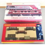 Hornby Railways. Two boxed 00 gauge train sets to include a Virgin Charter Pack complete with EWS