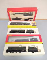 Hornby Railways. Three boxed 00 gauge railway models to include a 75 Ton breakdown crane with