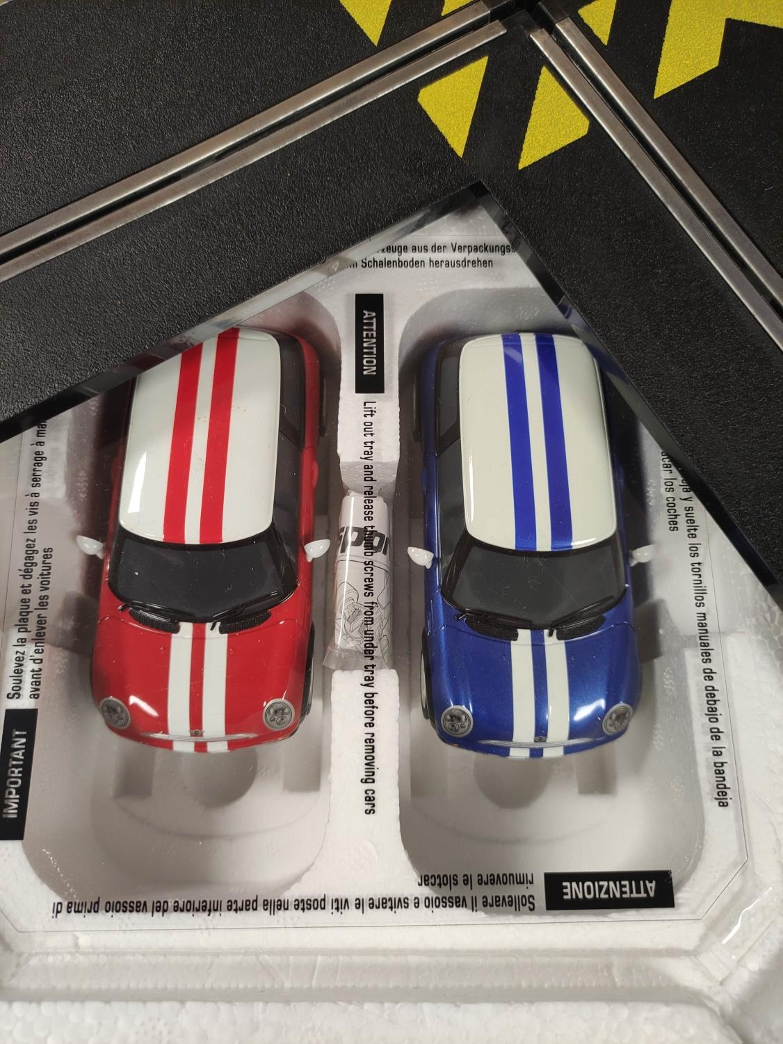 Two boxed Scalextric sets to include Speed Stars Lamborghini Gallardo and Porsche 997 set C1243, and - Image 4 of 7