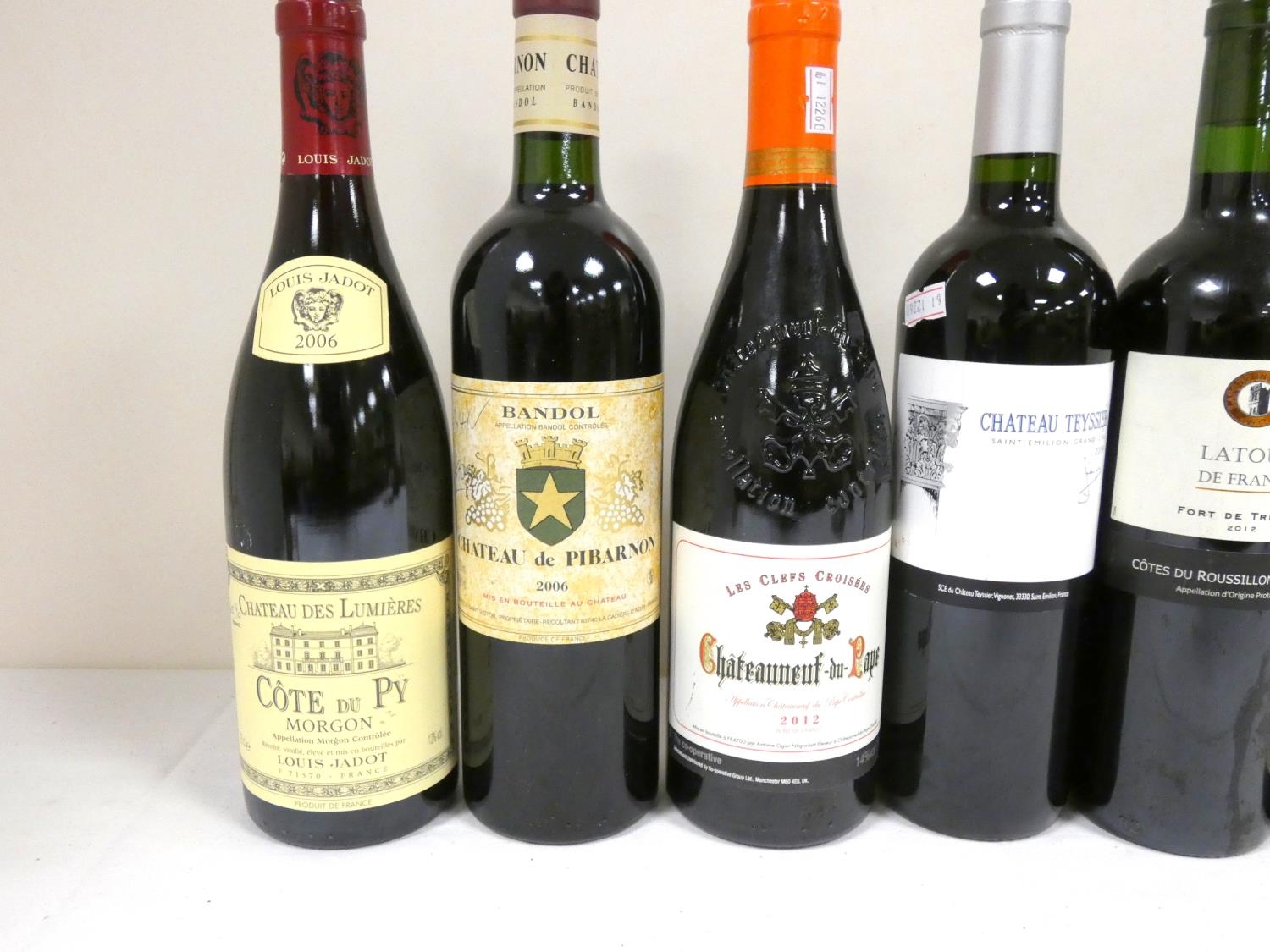 Seven bottles of wine to include two bottles CHATEAU DES LUMIERES COTE DU PY 2006 Louis Jadot 13% - Image 2 of 4