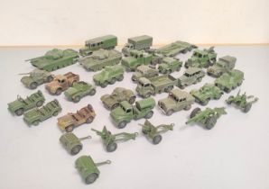 Dinky Toys/Supertoys. A group of die-cast military vehicles to include 2 x 651 Centurion Tanks,