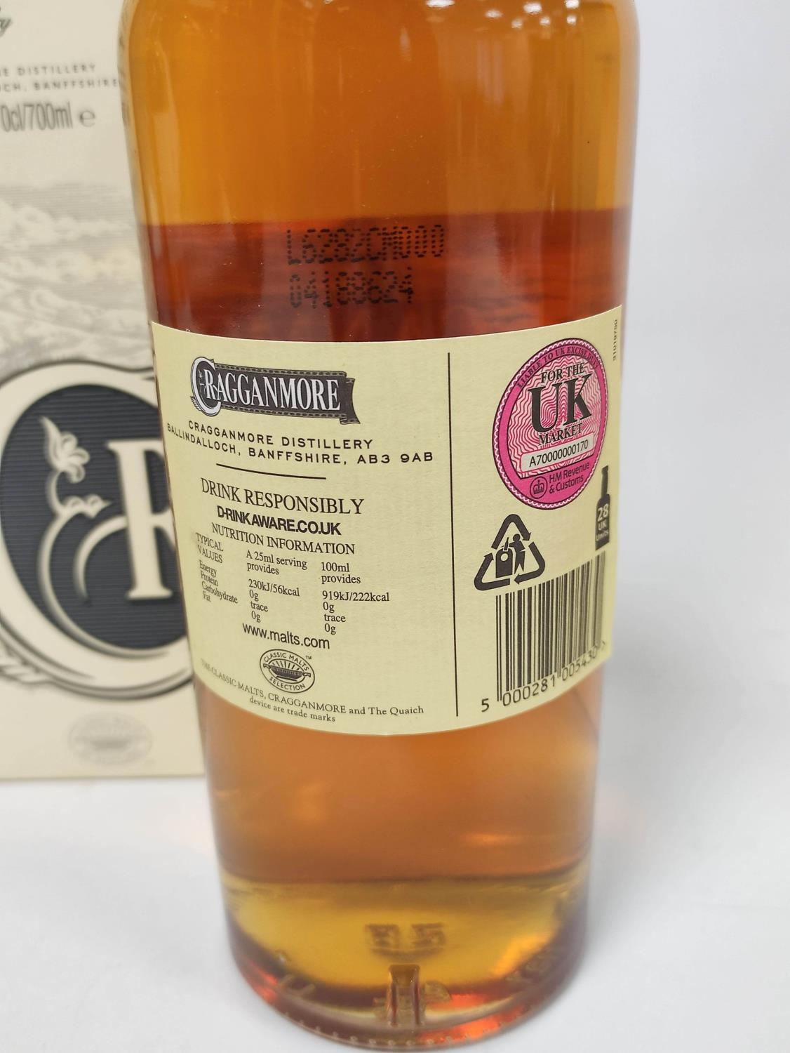 Glen Keith Distillery Edition single malt Scotch whisky, 70cl, 40% vol, boxed, with Cragganmore 12 - Image 4 of 7