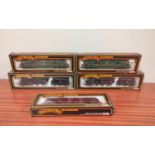 Mainline. Five boxed 00 gauge locomotives to include two BR Type 4 B-B Diesel locomotives 37-064,