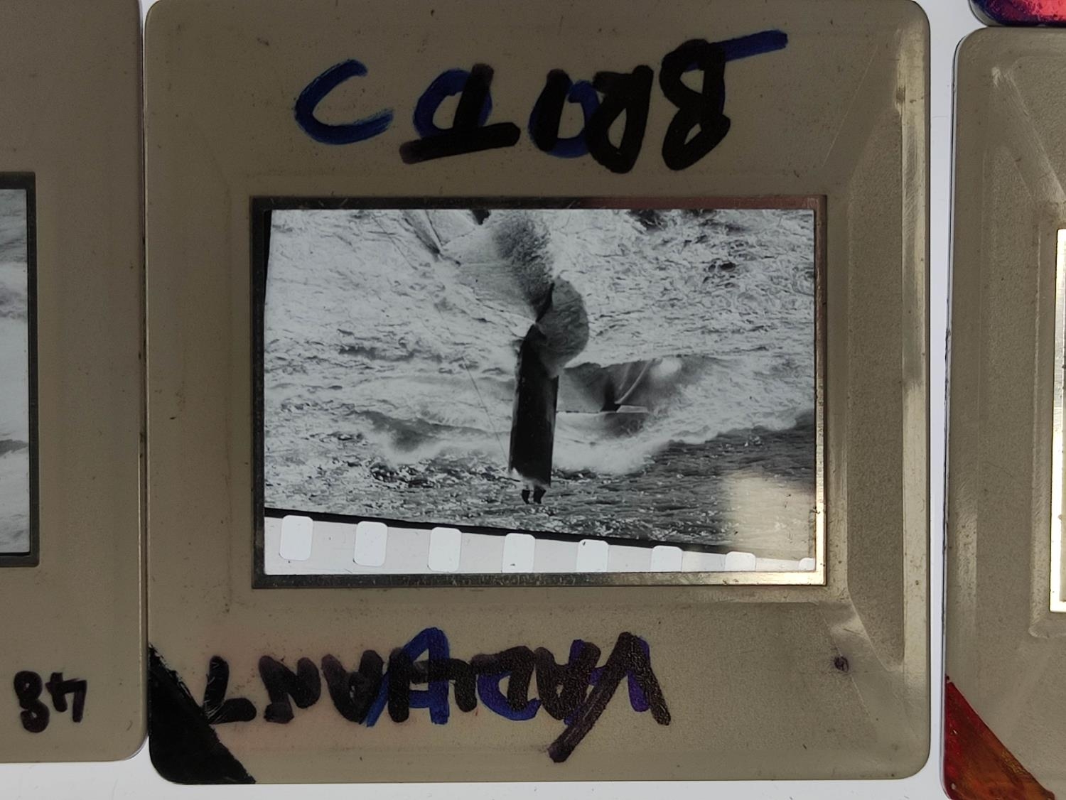 Cold War Interest. Collection of 1960's-1980s Naval and Aviation identification slides depicting - Image 10 of 12