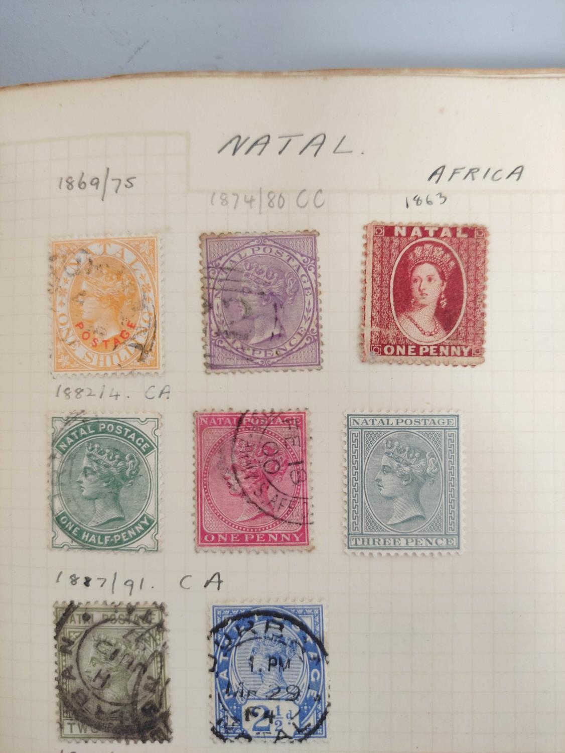 Two stamp albums comprising of Commonwealth and World issues to include 18845 Stellaland issues to - Image 7 of 15