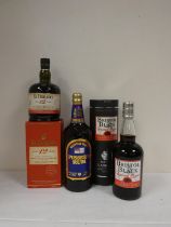 Three bottles of rum to include EL DORADO 12 year old 70cl 40% abv. boxed, PRUSSER'S 47.74% abv.