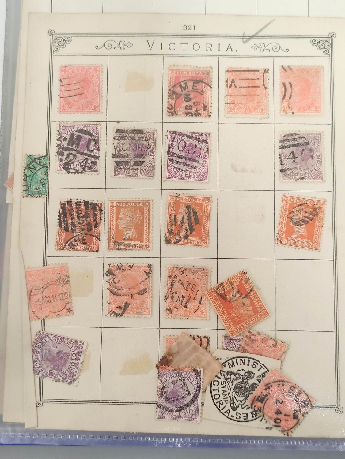 A well filled collector's stamp album arranged alphabetically of World and Commonwealth issues to - Image 6 of 9