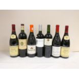 Seven bottles of wine to include two bottles CHATEAU DES LUMIERES COTE DU PY 2006 Louis Jadot 13%