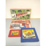 Vintage boxed construction sets to include Brickplayer Kit 4, Bayko Building Set, and Meccano outfit