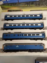 Hornby Railways. A partial DCC READY 00 gauge electric train set 'The Blue Pullman'' R1093. Diesel