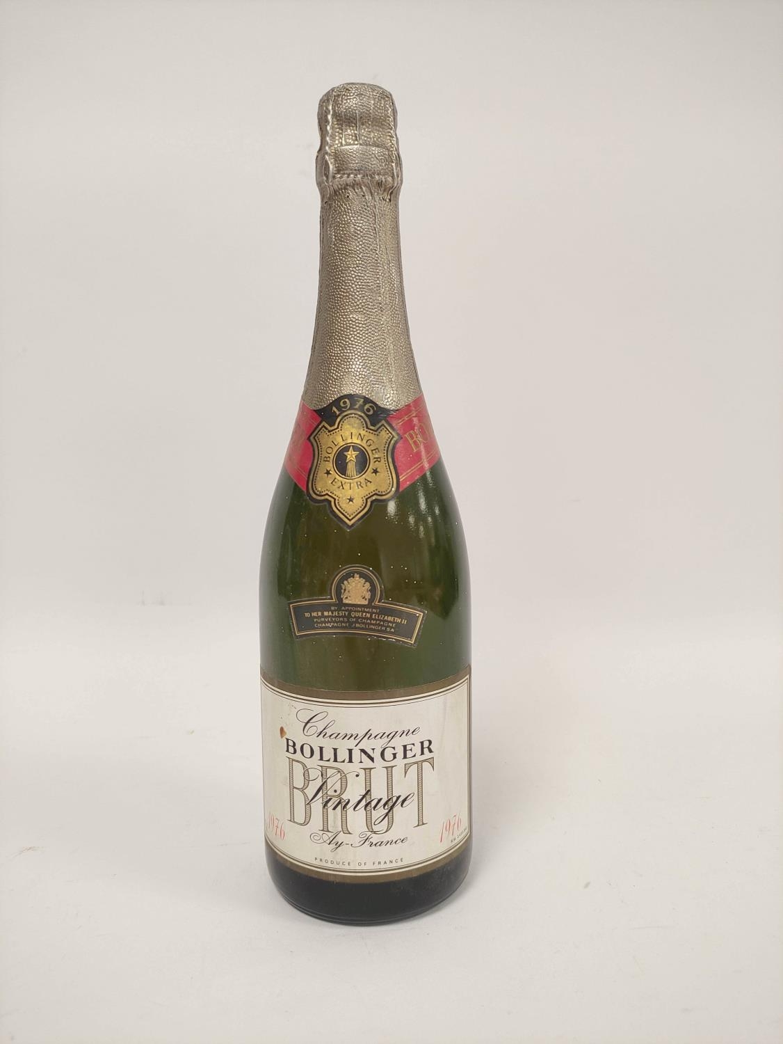Bollinger 1976 vintage Brut champagne, 75cl.