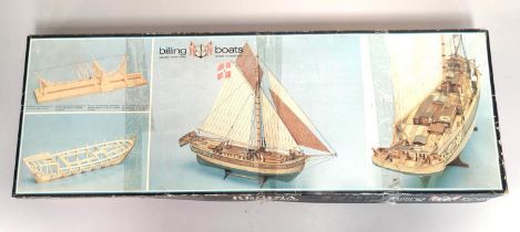 Billing Boats. Boxed model kit, ''Regina'' Jagt no.800