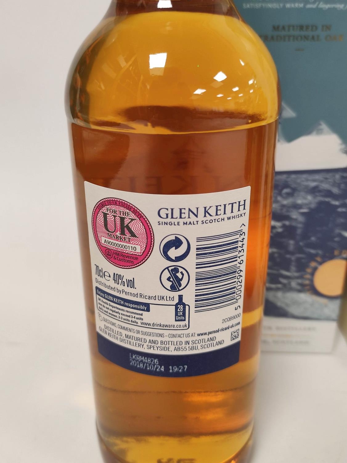 Glen Keith Distillery Edition single malt Scotch whisky, 70cl, 40% vol, boxed, with Cragganmore 12 - Image 7 of 7