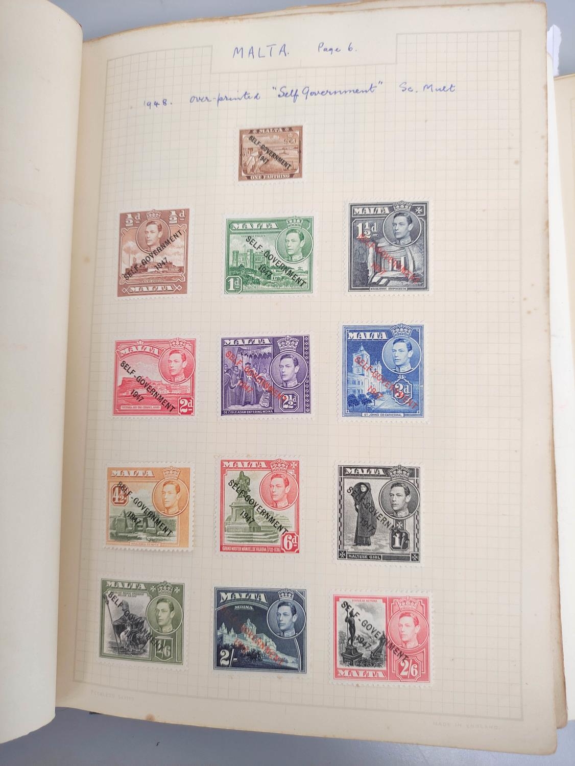 Two stamp albums comprising of Commonwealth and World issues to include 18845 Stellaland issues to - Image 2 of 15