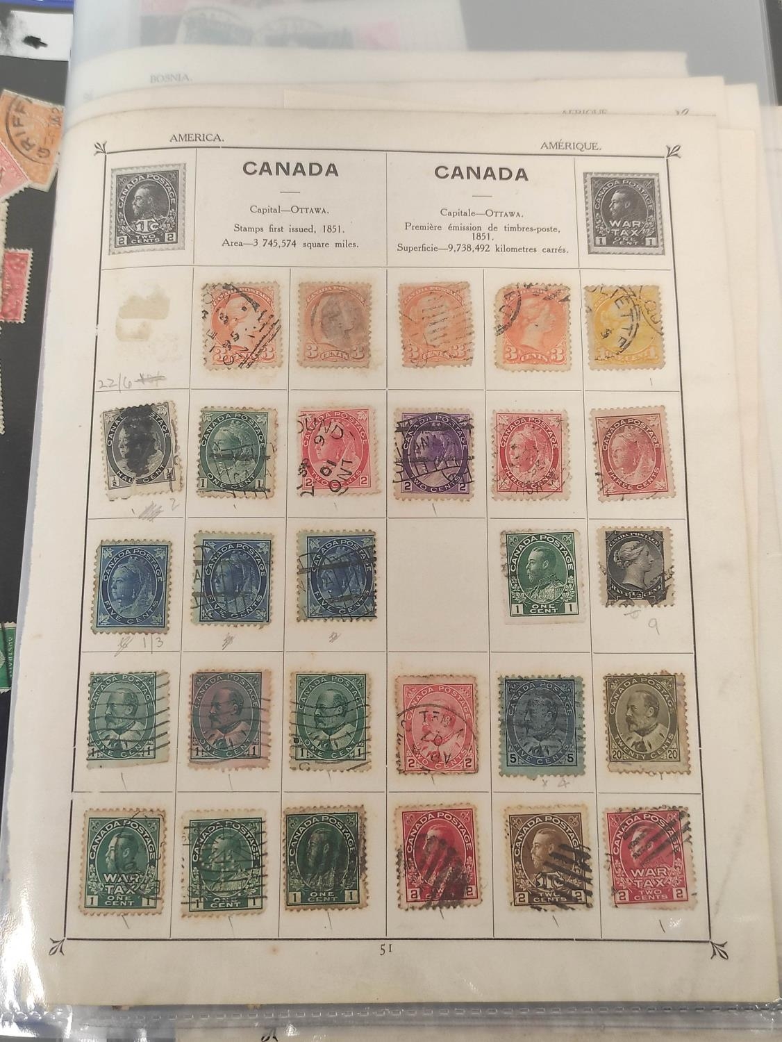 A well filled collector's stamp album arranged alphabetically of World and Commonwealth issues to - Image 7 of 9