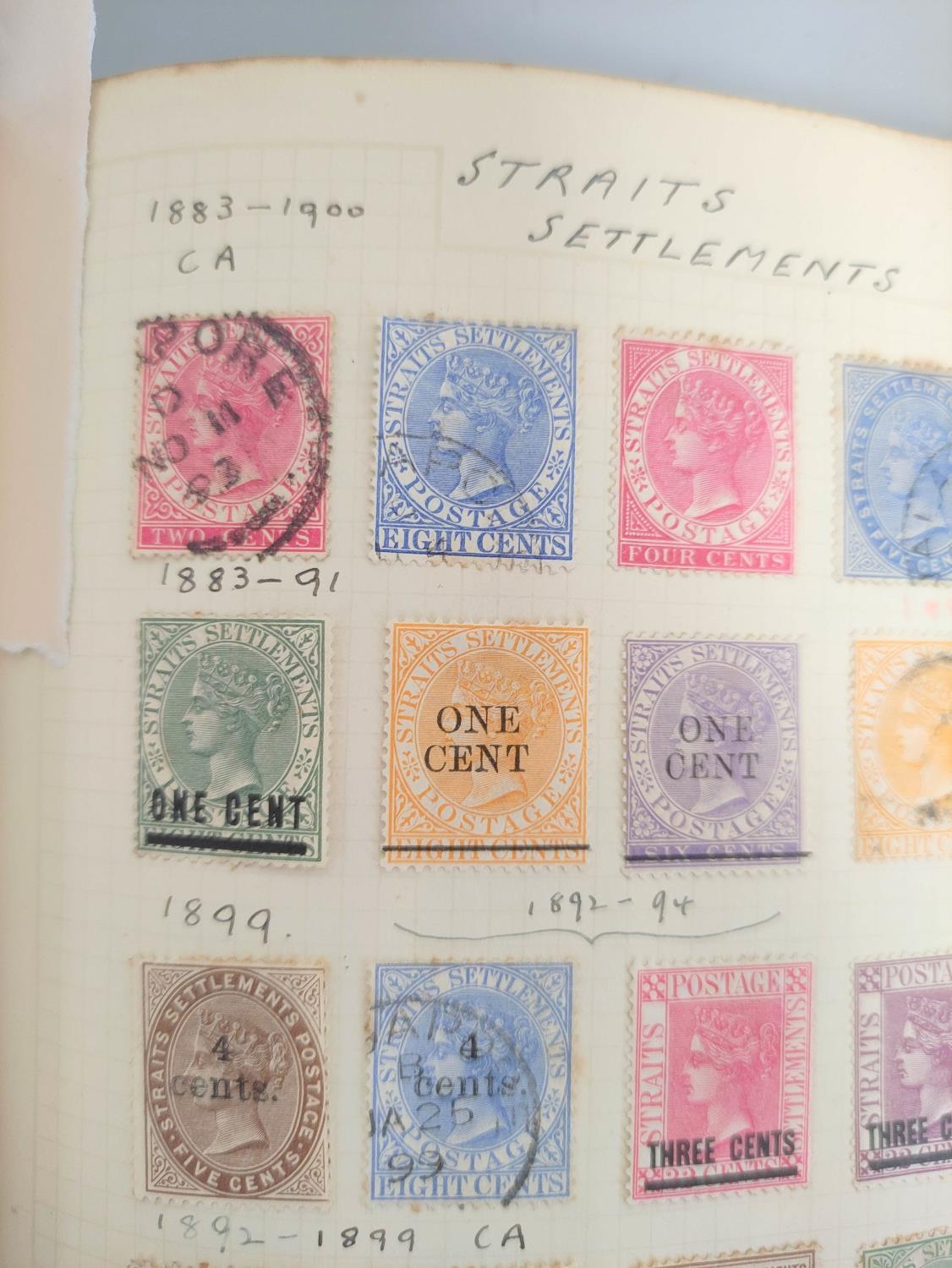 Two stamp albums comprising of Commonwealth and World issues to include 18845 Stellaland issues to - Image 9 of 15