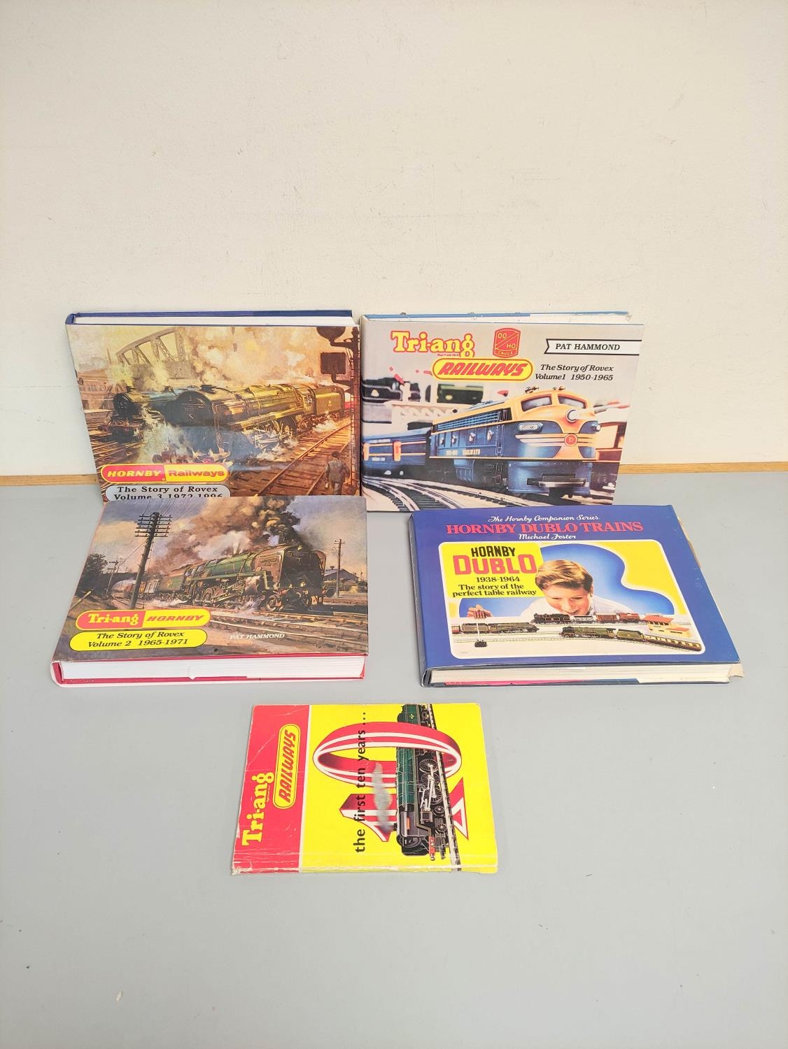 Model railway New Cavendish books to include M.Foster Hornby Dublo Trains, and Triang-Hornby The