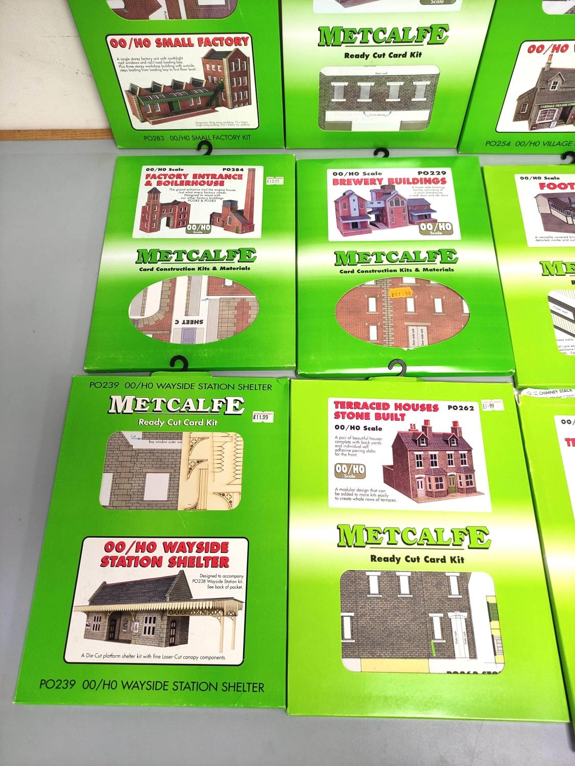 Thirteen sealed Metcalfe Card Construction & Material Kits. OO, N and HO scale buildings to - Image 2 of 5