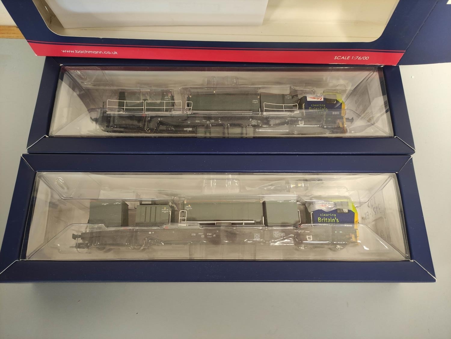 Bachmann Branchline. Boxed 00 gauge Windhoff MPV Multi-Purpose master and slave units in 'Network - Image 2 of 4