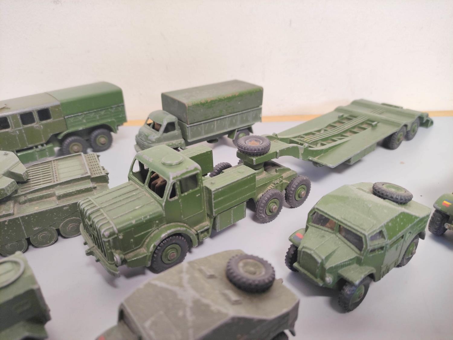 Dinky Toys/Supertoys. A group of die-cast military vehicles to include 2 x 651 Centurion Tanks, - Image 4 of 7