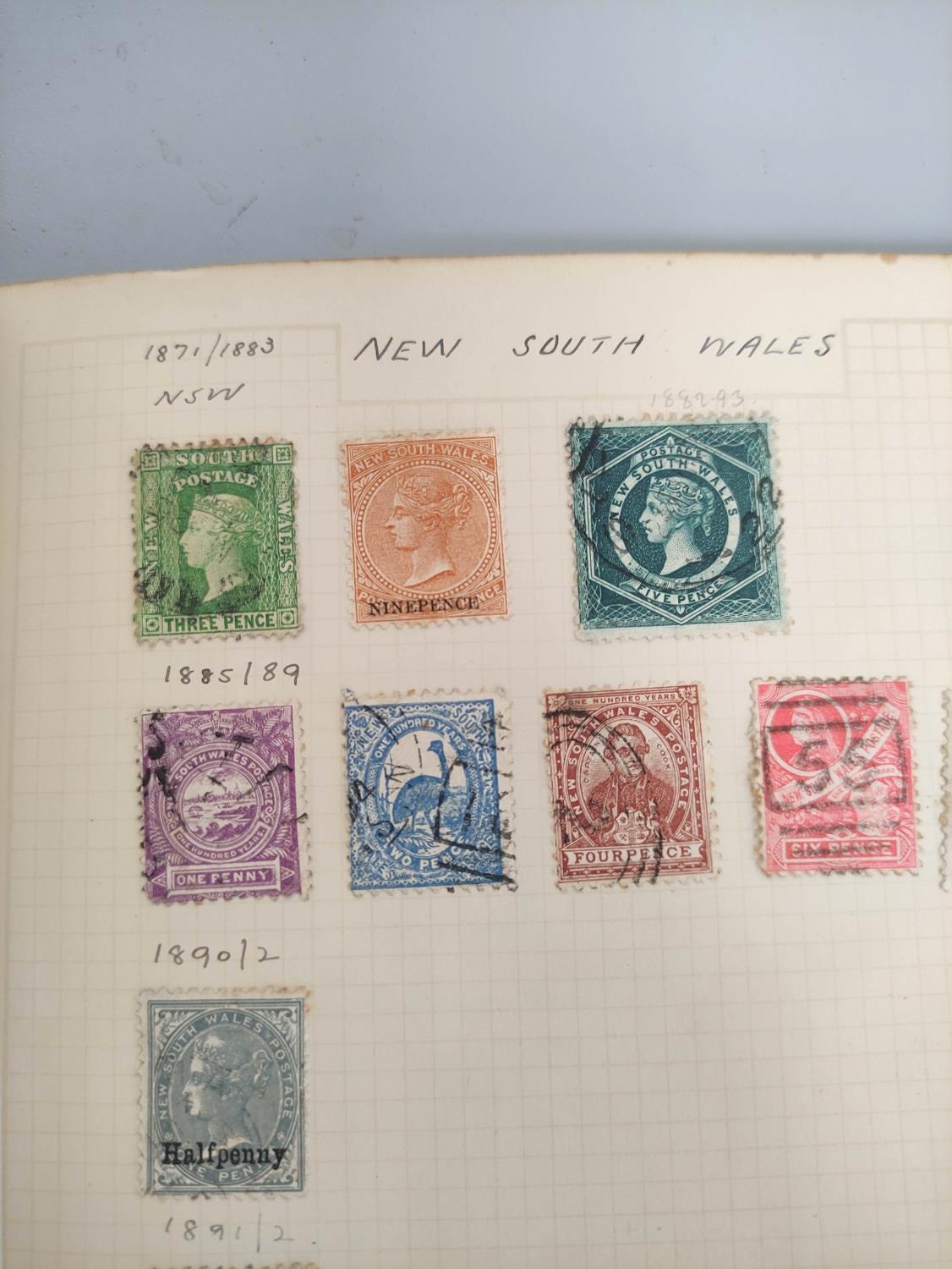 Two stamp albums comprising of Commonwealth and World issues to include 18845 Stellaland issues to - Image 4 of 15