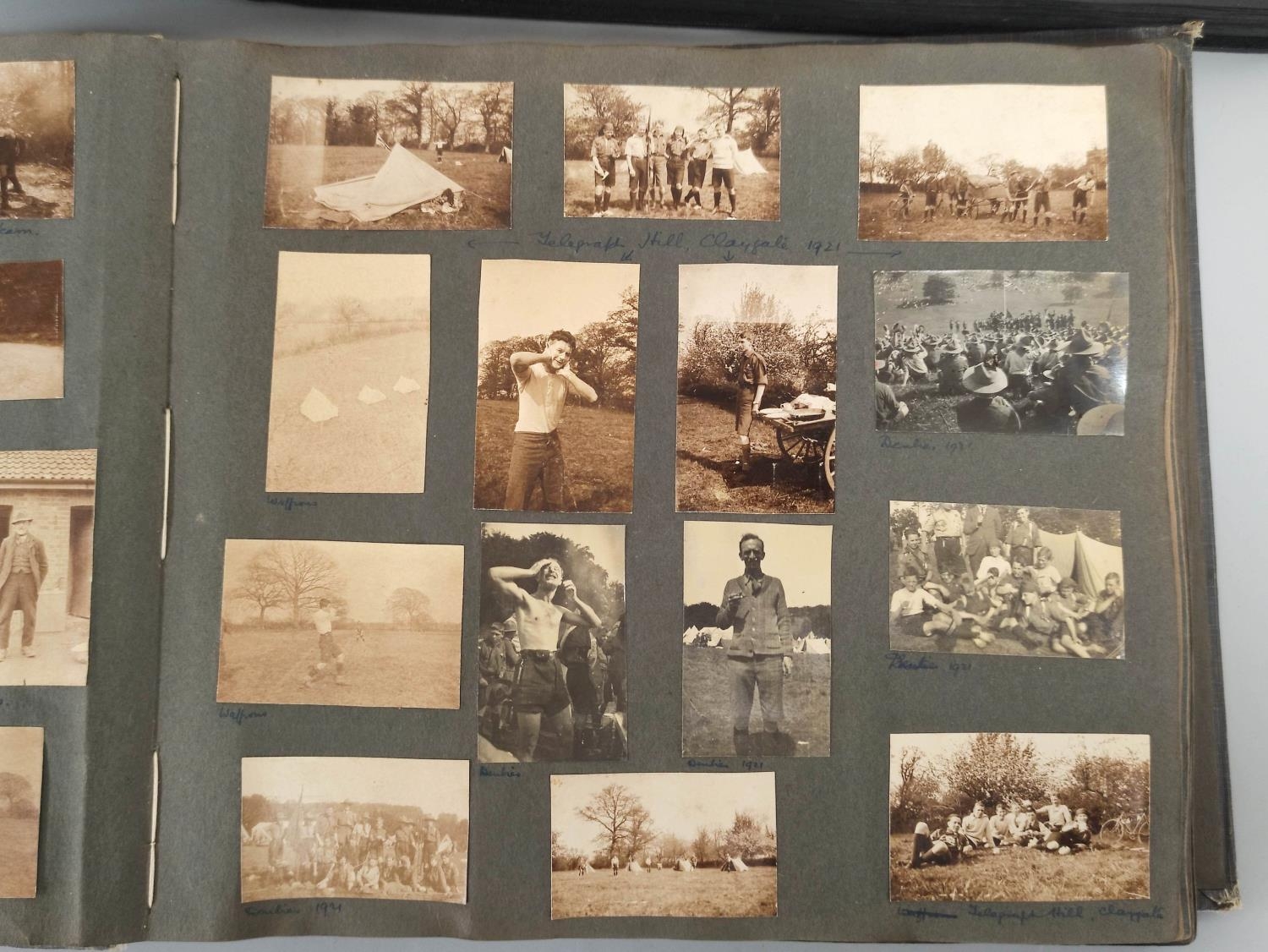 Two well filled photograph albums, dating from the 1920s-1930s relating to the Kingston District - Image 6 of 13