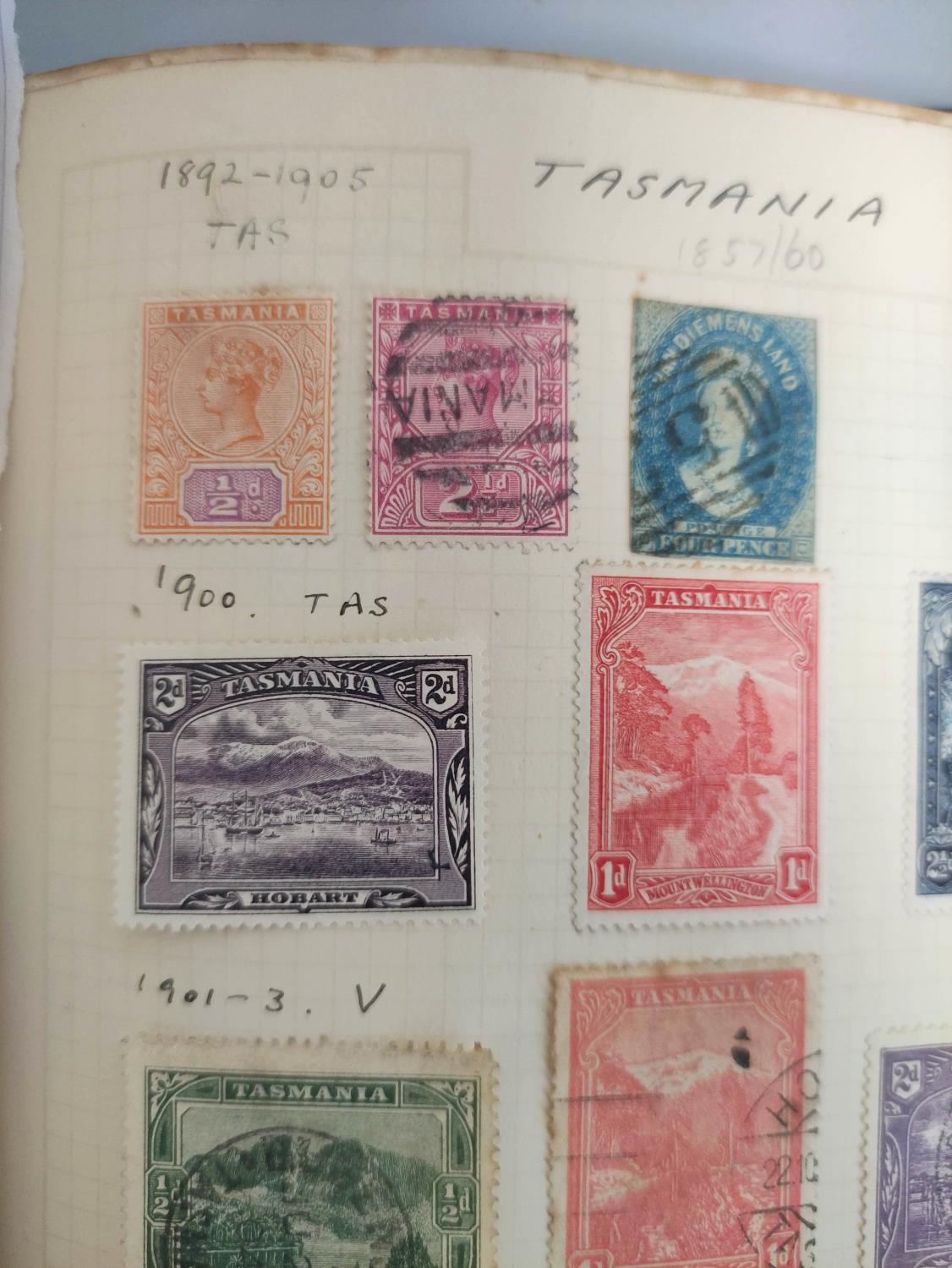 Two stamp albums comprising of Commonwealth and World issues to include 18845 Stellaland issues to - Image 14 of 15