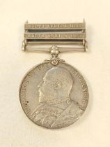 1902 King's South Africa Medal awarded to C.Sutherland (re-engraved) 2nd Battalion King's Own