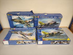 Revell. 1:32 scale model aviation construction kits to include two Tornado GR MkI RAF Fighters