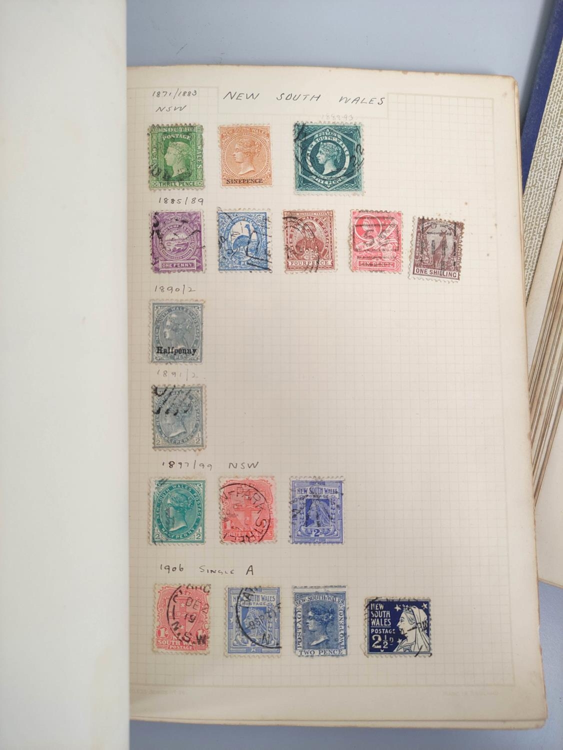 Two stamp albums comprising of Commonwealth and World issues to include 18845 Stellaland issues to - Image 3 of 15