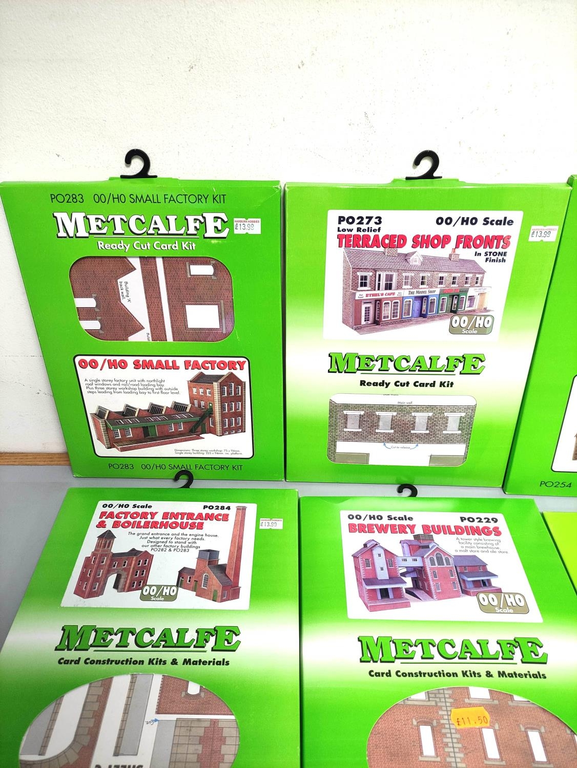 Thirteen sealed Metcalfe Card Construction & Material Kits. OO, N and HO scale buildings to - Image 3 of 5