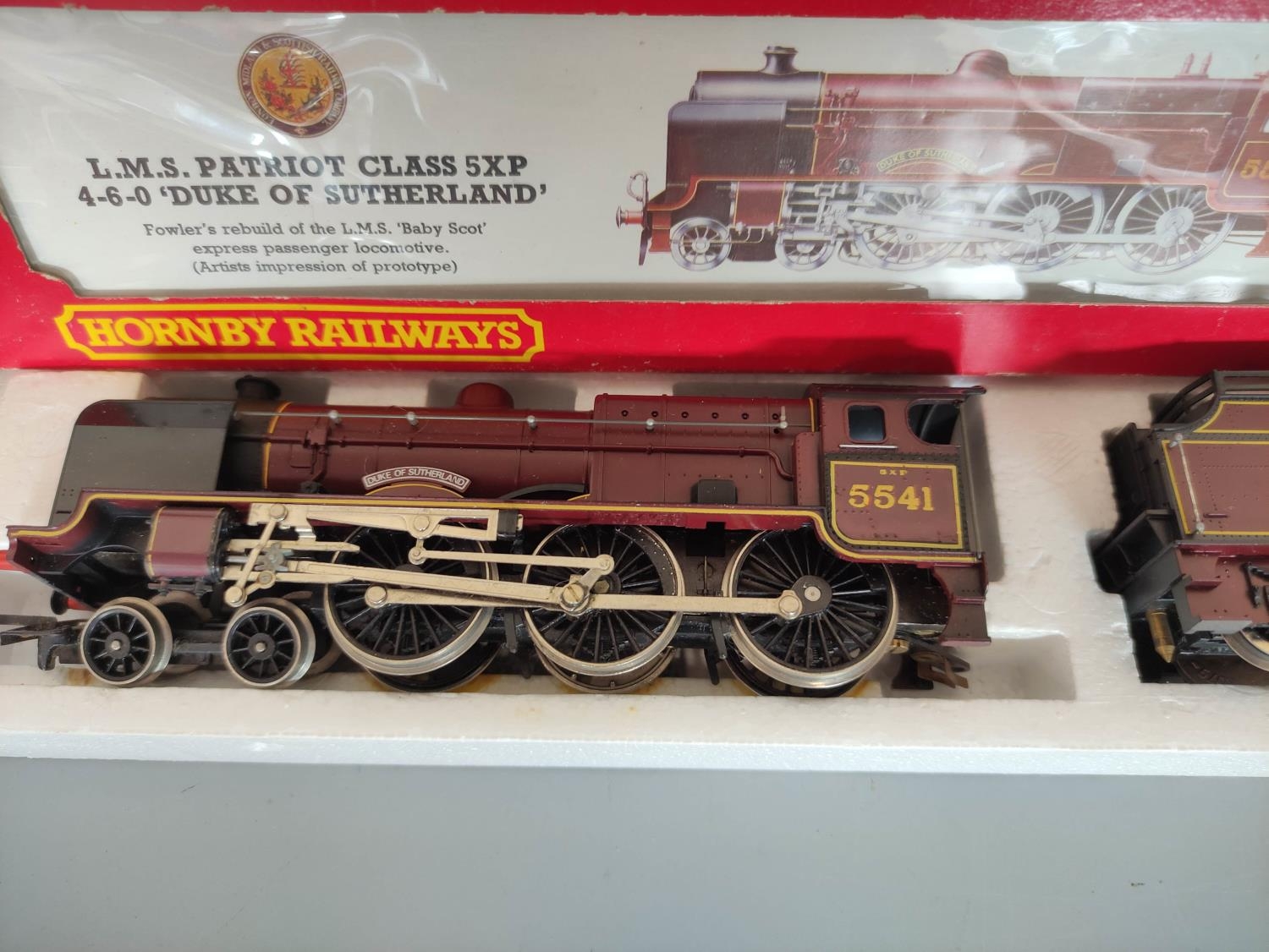 Hornby Railways. Three boxed locomotives to include R311 Patriot Class 5XP 4-6-0 'Duke Of - Image 5 of 8