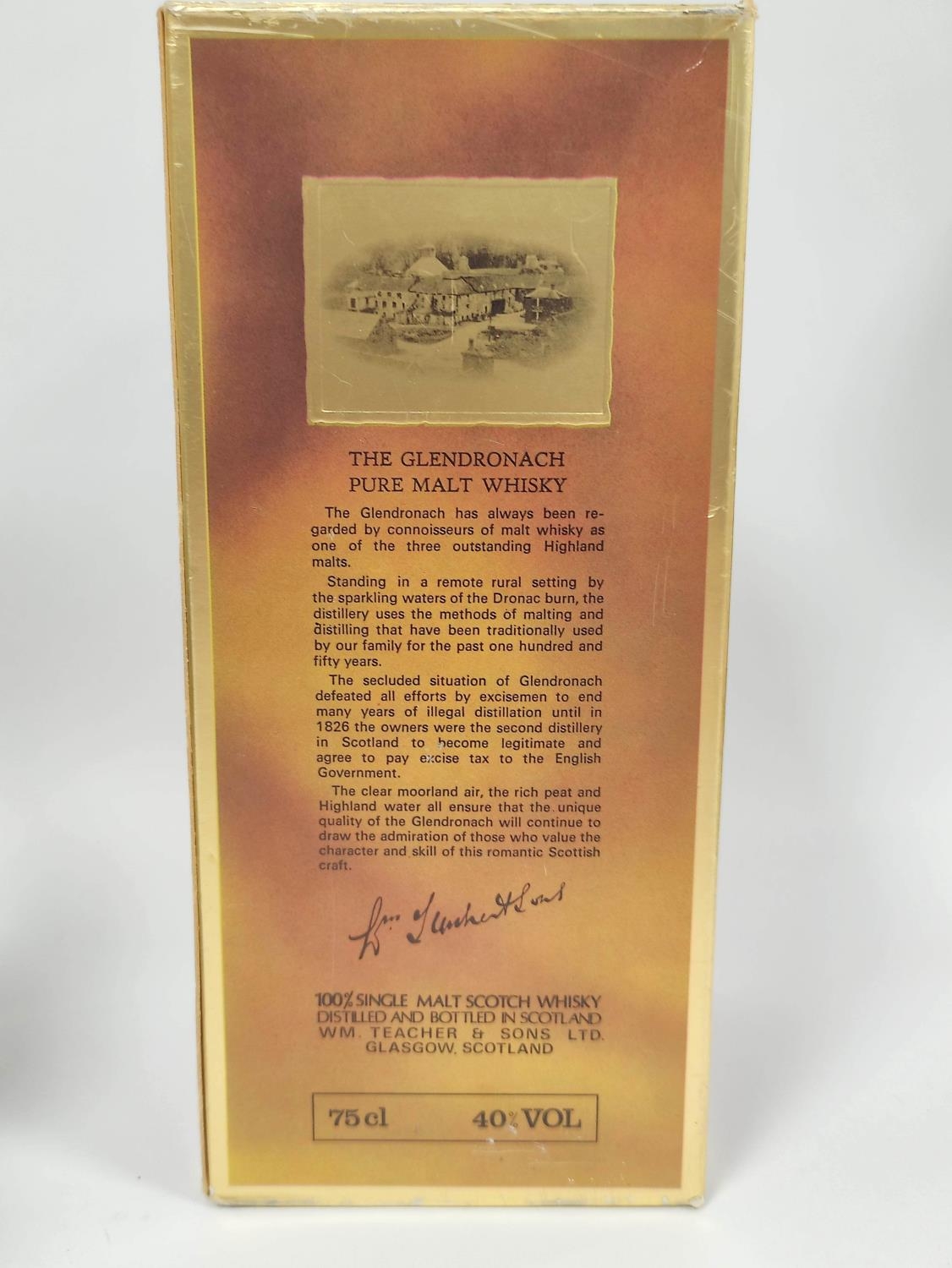 The Glendronach 12 years old single malt Scotch whisky, bottled circa 1980s, 75cl, 40% vol, boxed. - Image 5 of 5