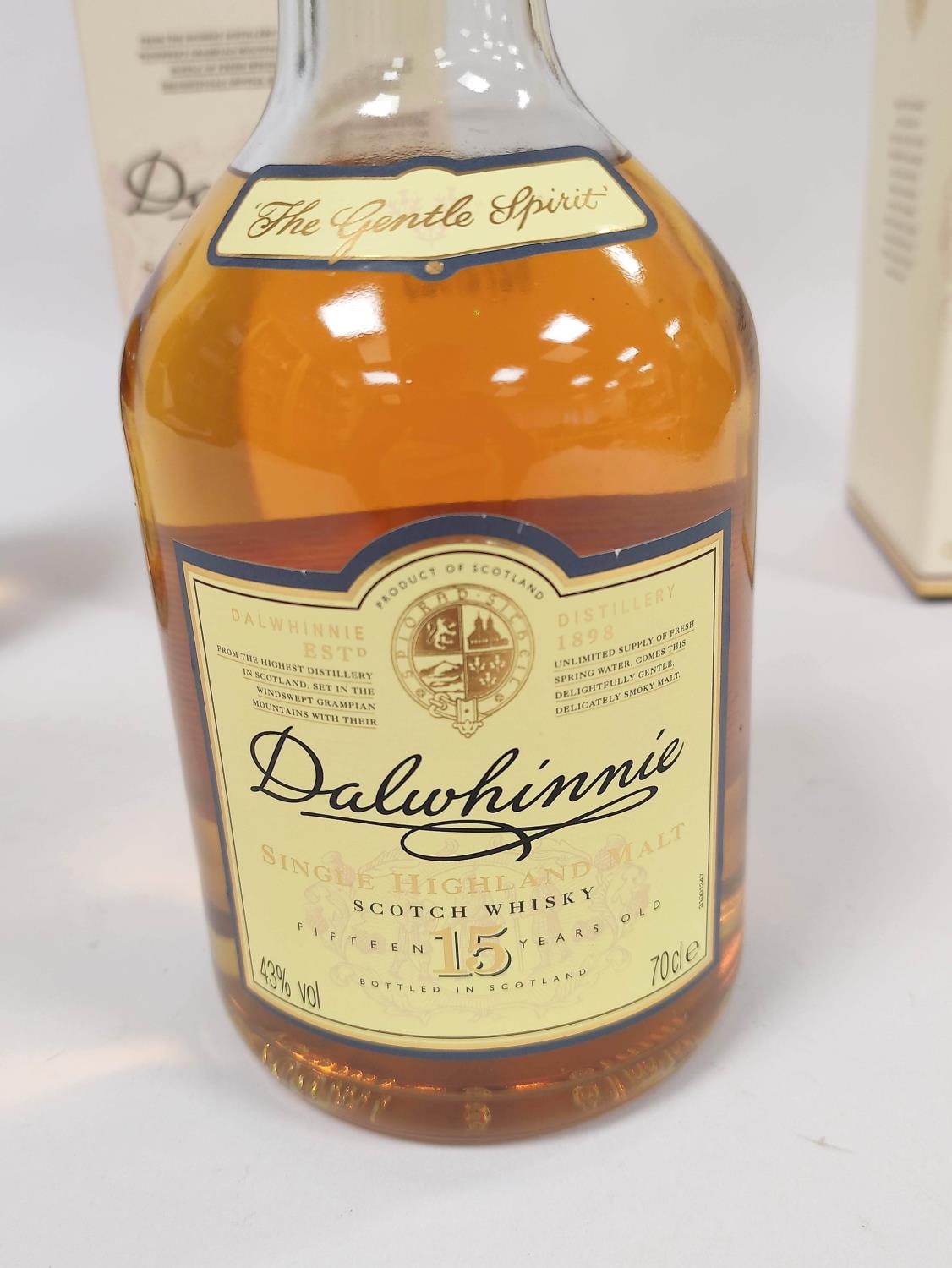 Two bottles of Dalwhinnie 15 years old single Highland malt Scotch whisky, 70cl, 43% vol, boxed. (2) - Image 6 of 6