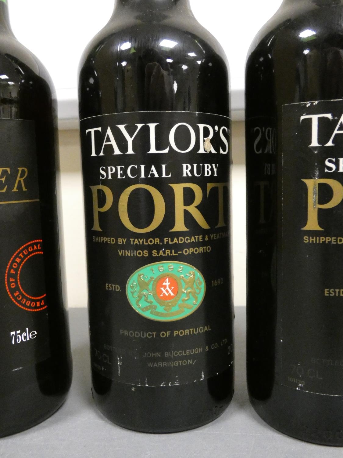 Two bottles of Taylor's special ruby port, 75cl, 20% vol, with another Taylor's special ruby port - Image 2 of 3