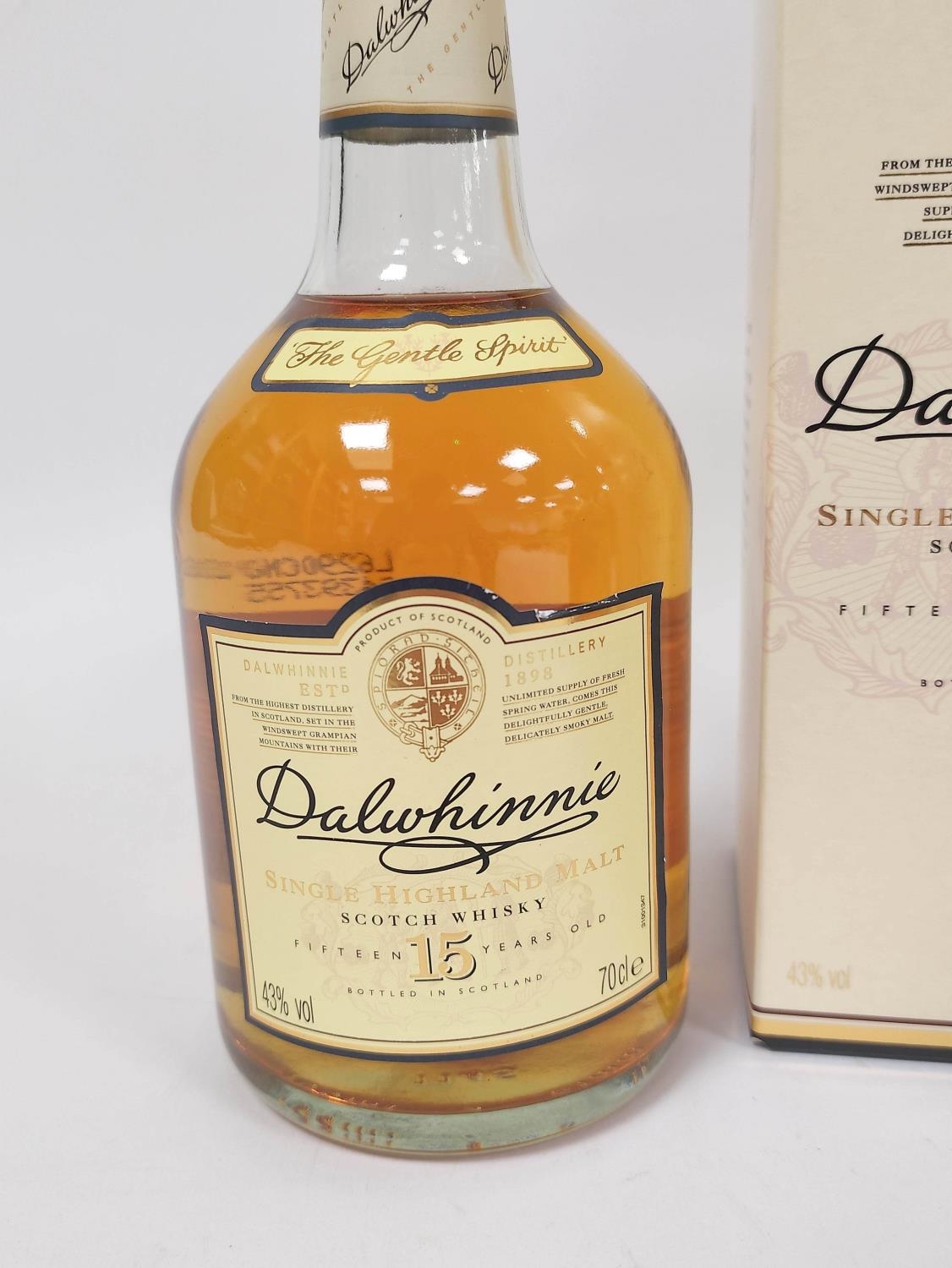 Two bottles of Dalwhinnie 15 years old single Highland malt Scotch whisky, 70cl, 43% vol, boxed. (2) - Image 3 of 6