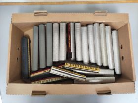 Box containing a large collection of 00 gauge rolling stock comprising of four Pullman Carriages ''