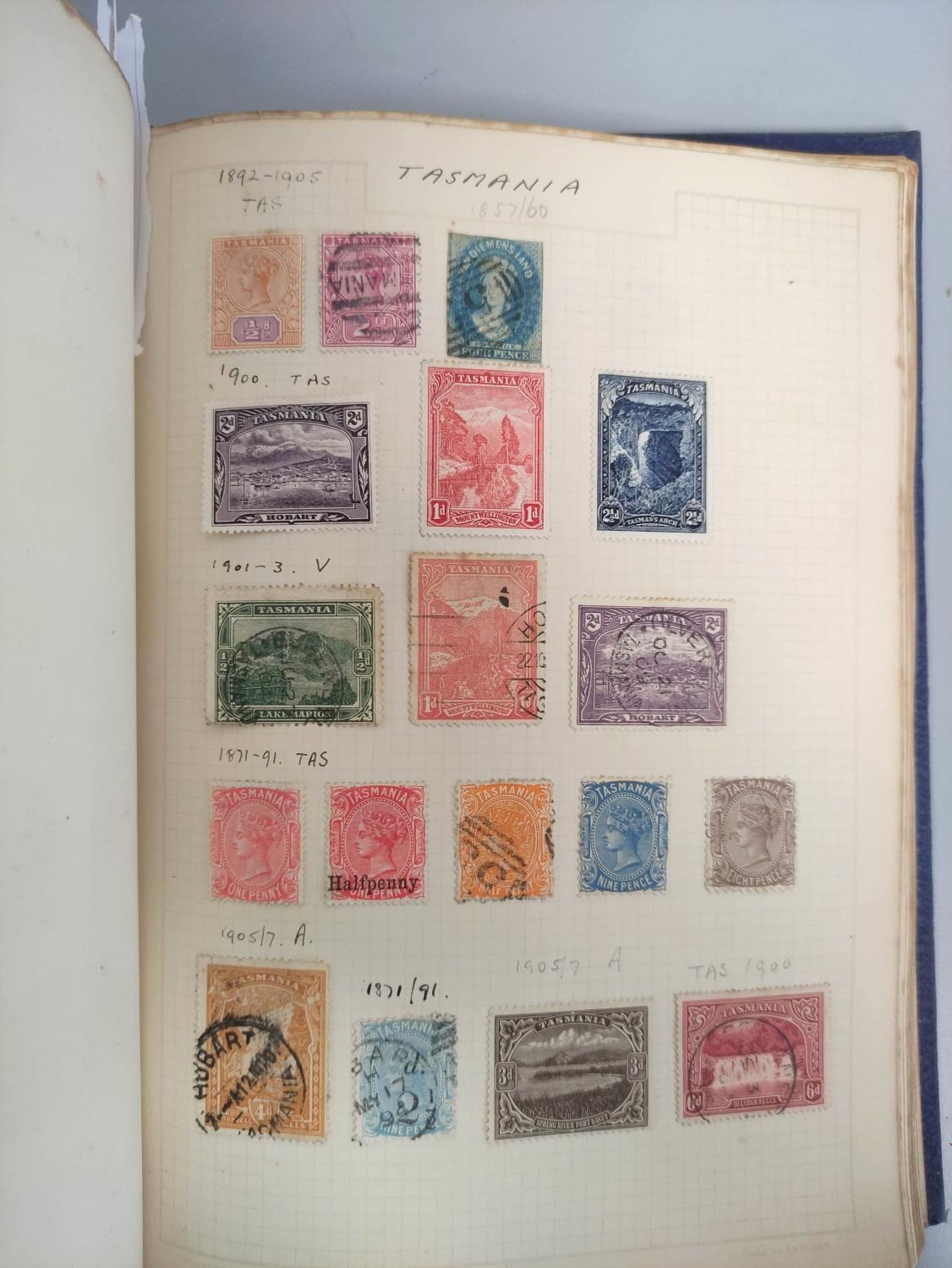 Two stamp albums comprising of Commonwealth and World issues to include 18845 Stellaland issues to - Image 13 of 15