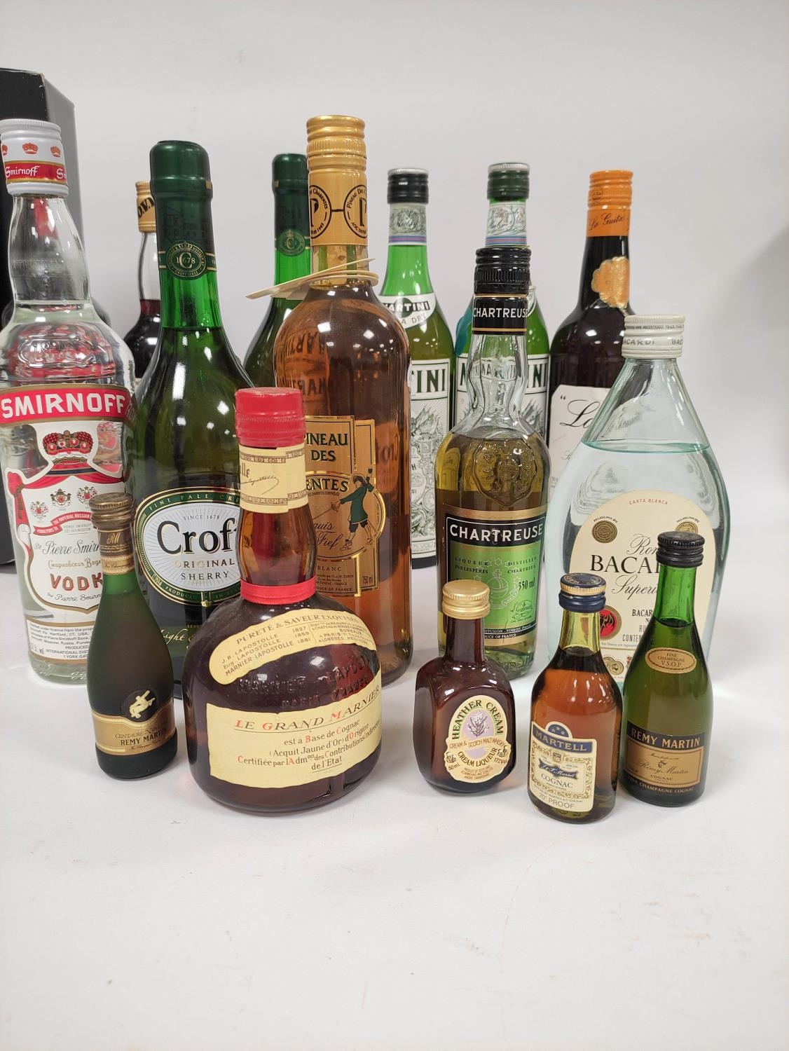 Collection of Spirits and Liqueurs, to include two bottles of vodka, two bottles of Martini, Croft - Image 2 of 6