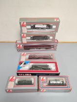 Lima Railways. Seven boxed 00 gauge rolling stock carriages to include a BR Mk 1 CK Composite