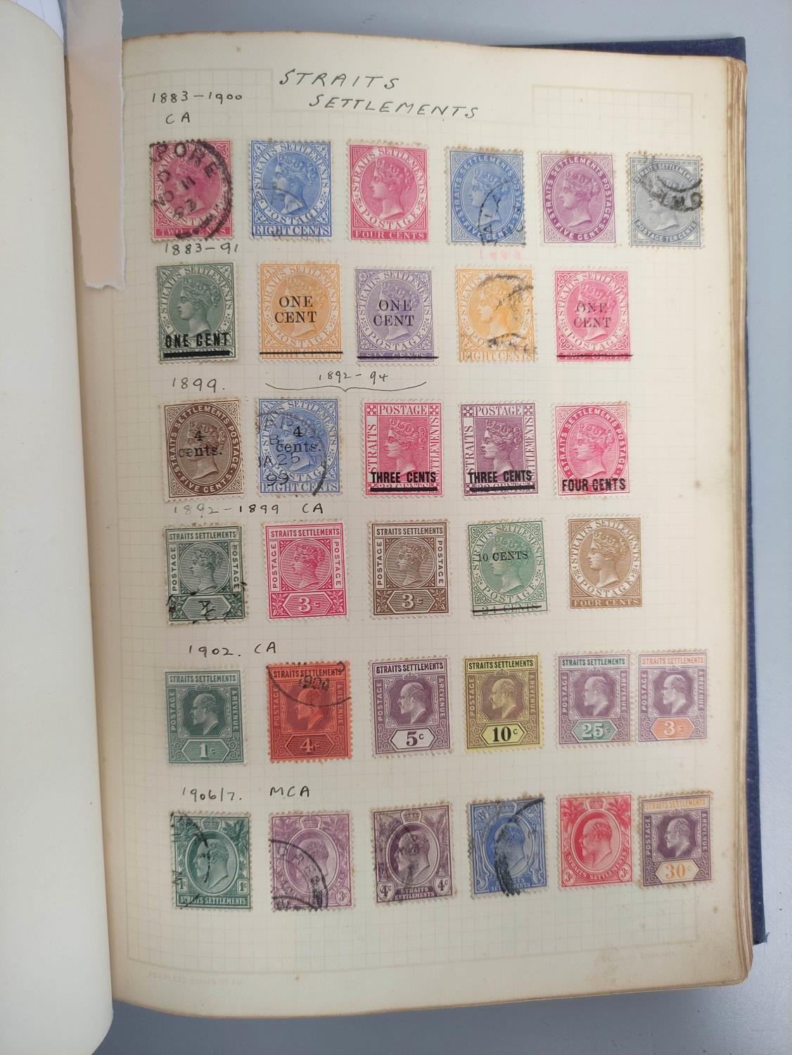 Two stamp albums comprising of Commonwealth and World issues to include 18845 Stellaland issues to - Image 8 of 15