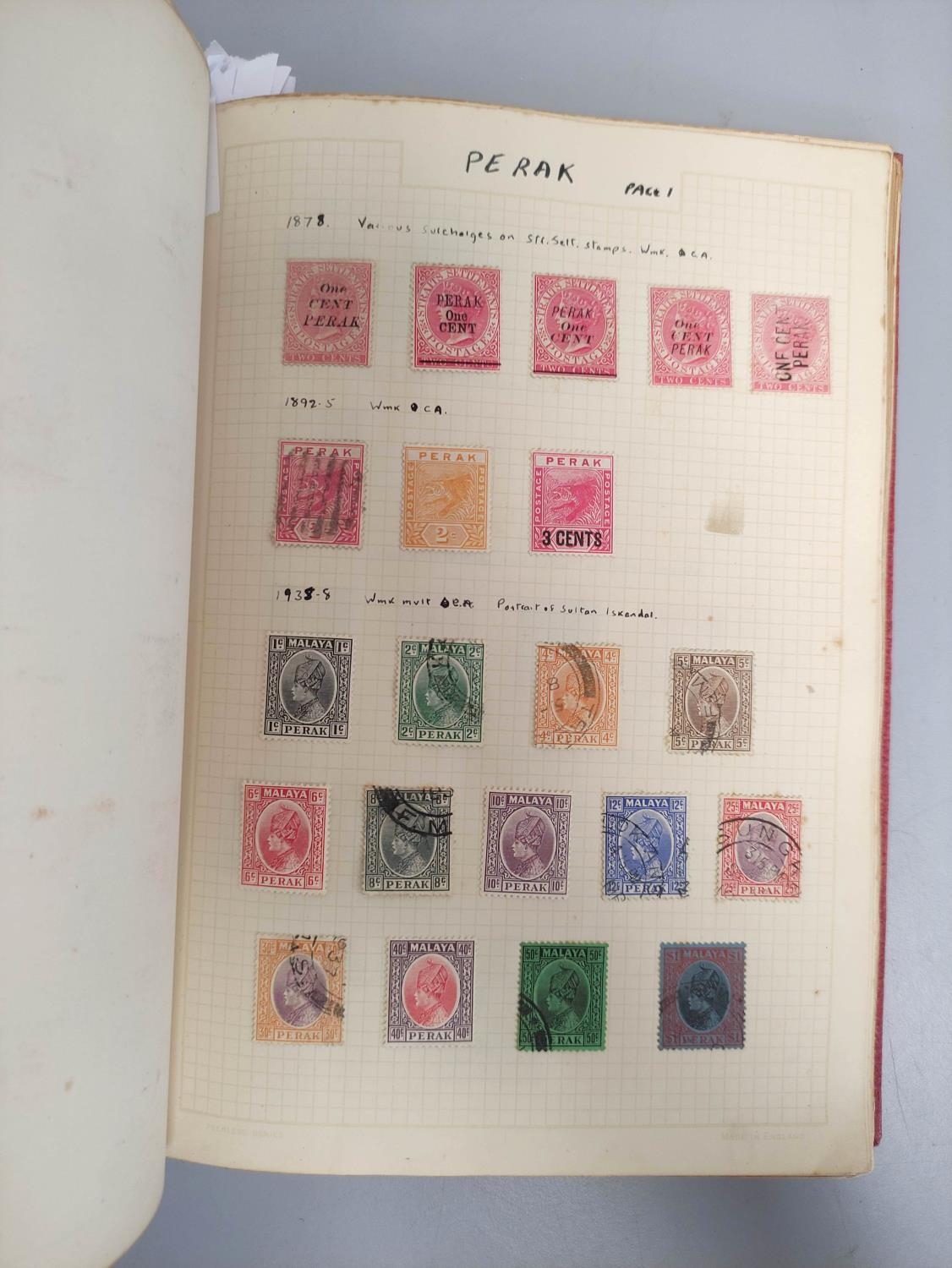 Three postage stamp albums to include an album of mint stamp sheets with examples from Aden, New - Image 8 of 21