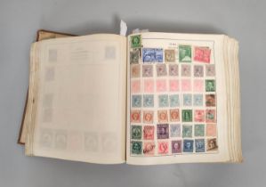A well filled collector's stamp album arranged alphabetically of world and commonwealth issues to