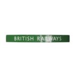 British Railways enamel sign 134cm x 14.5cm