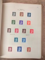 Collector's stamp album filled with German Third Reich and Dominion issues.