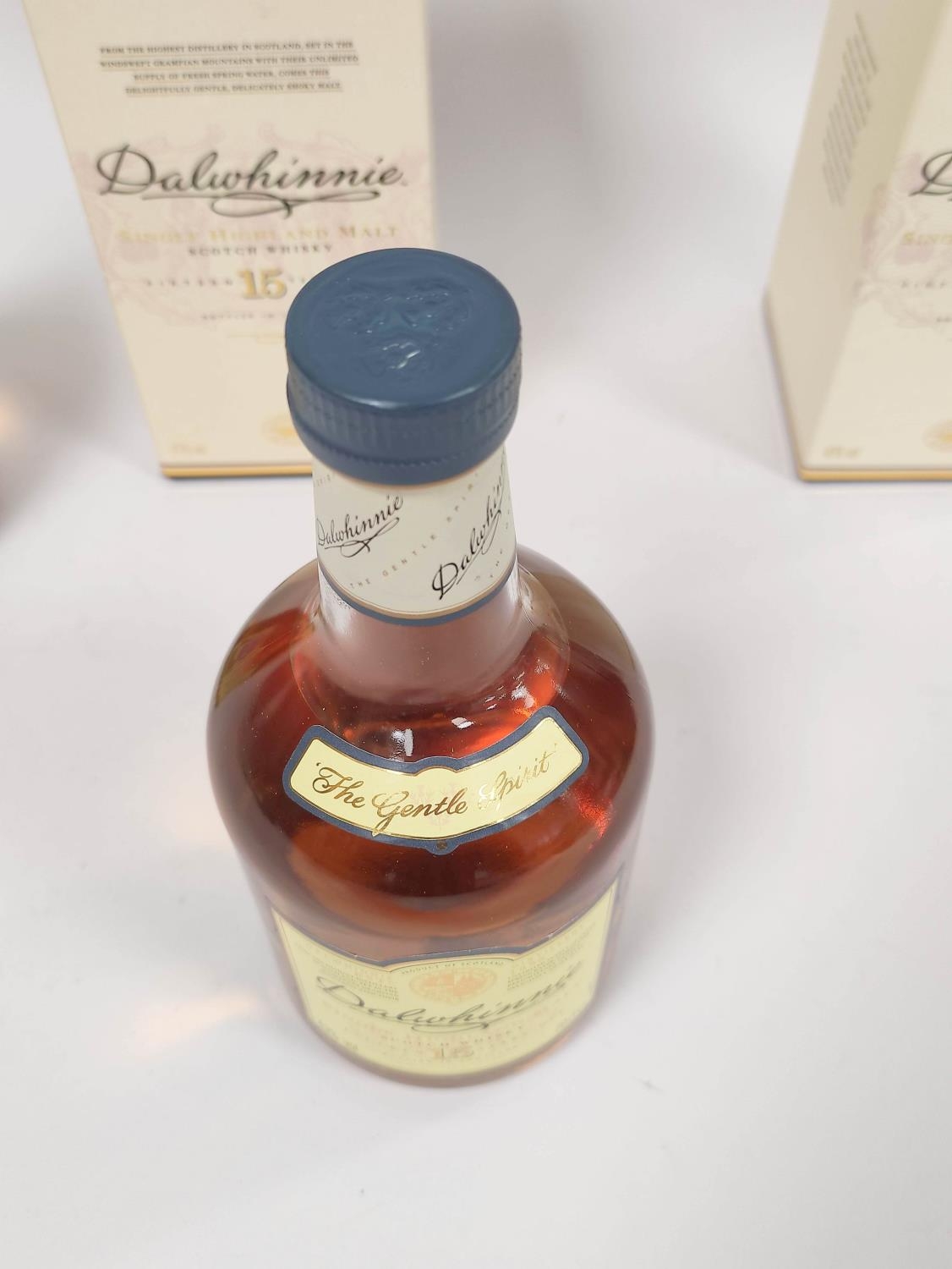 Two bottles of Dalwhinnie 15 years old single Highland malt Scotch whisky, 70cl, 43% vol, boxed. (2) - Image 5 of 6