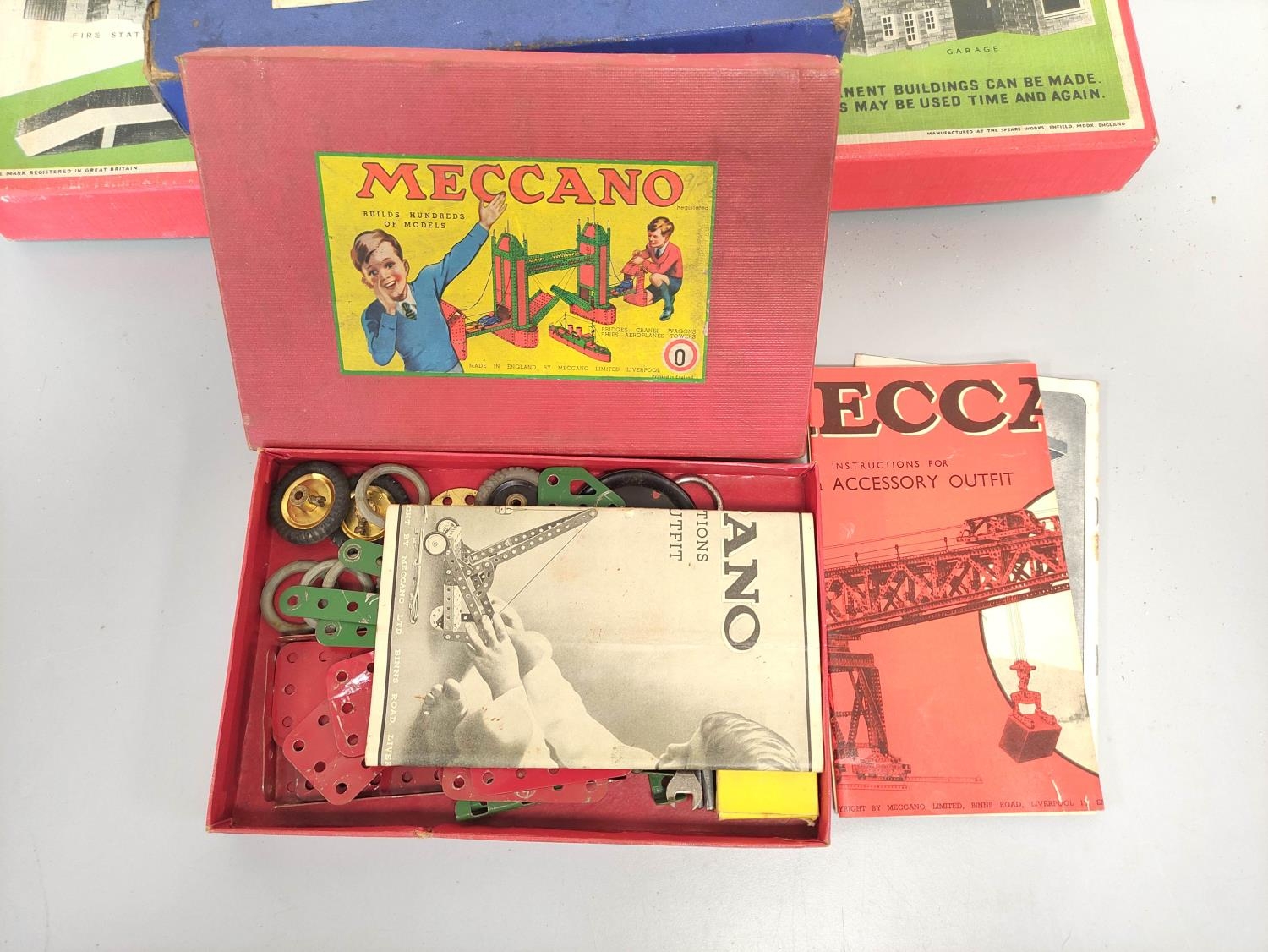 Vintage boxed construction sets to include Brickplayer Kit 4, Bayko Building Set, and Meccano outfit - Image 6 of 6