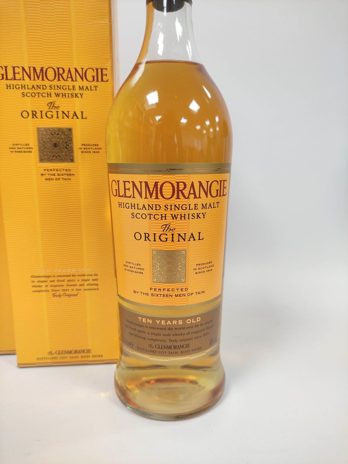 Two 1 Litre bottles of Glenmorangie the original ten years old highland single malt Scotch whisky, - Image 2 of 4